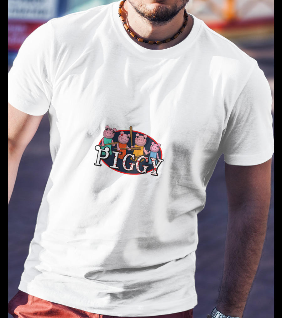 Piggy Roblox Game Character Group Inquisitormaster T-Shirt
