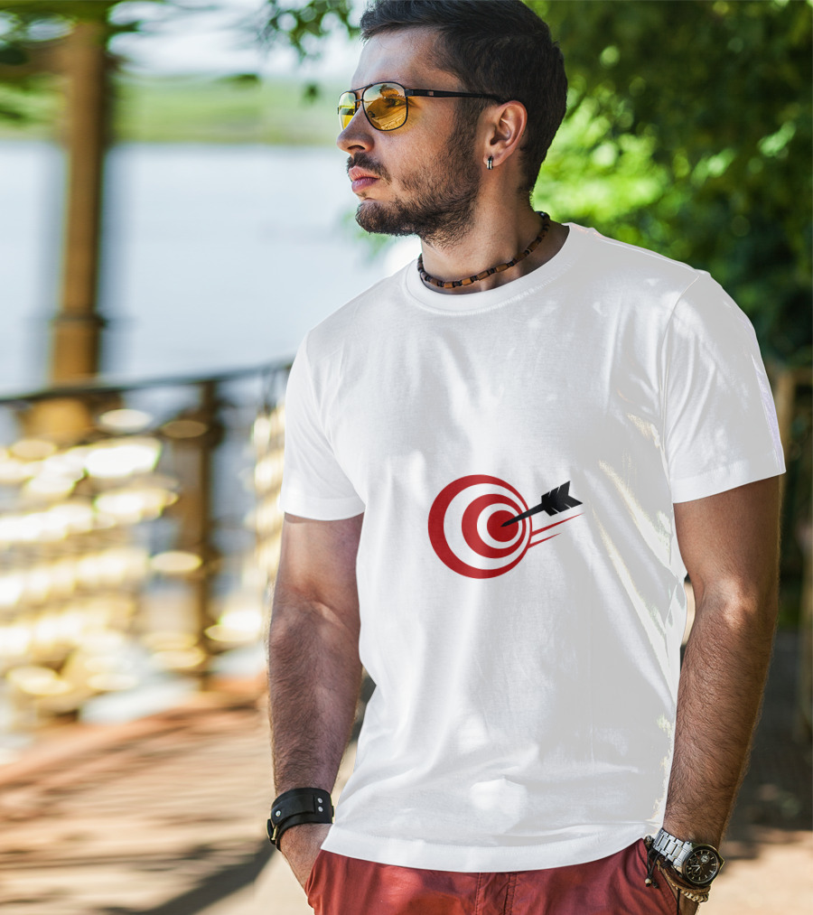 Target Bullseye With Arrow T-Shirt