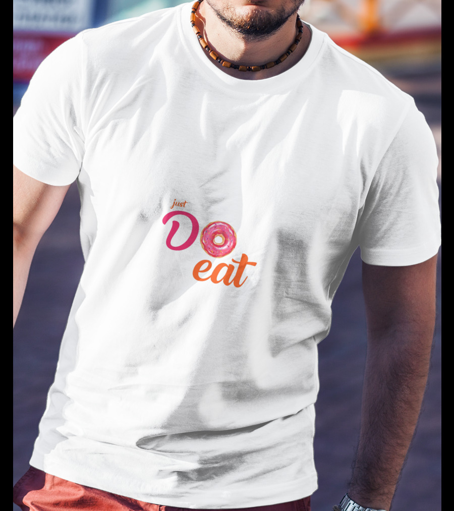 Just Do Eat Donut Media T-Shirt