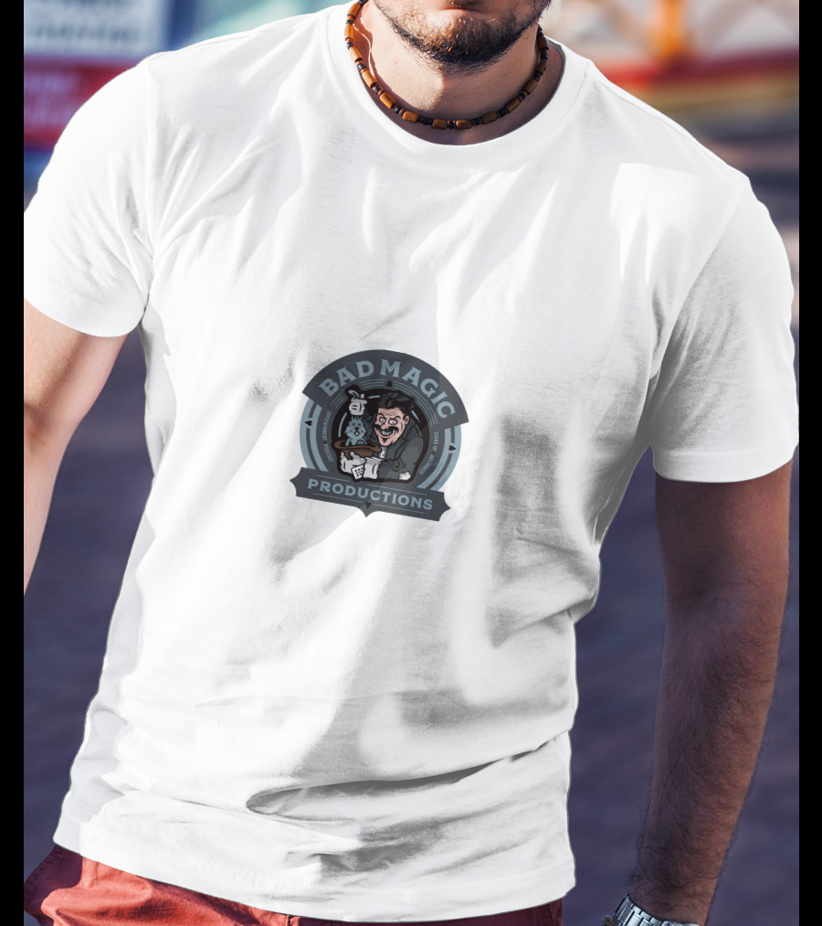 Bad Magic Productions Rabbit Trick Comedy T-Shirt