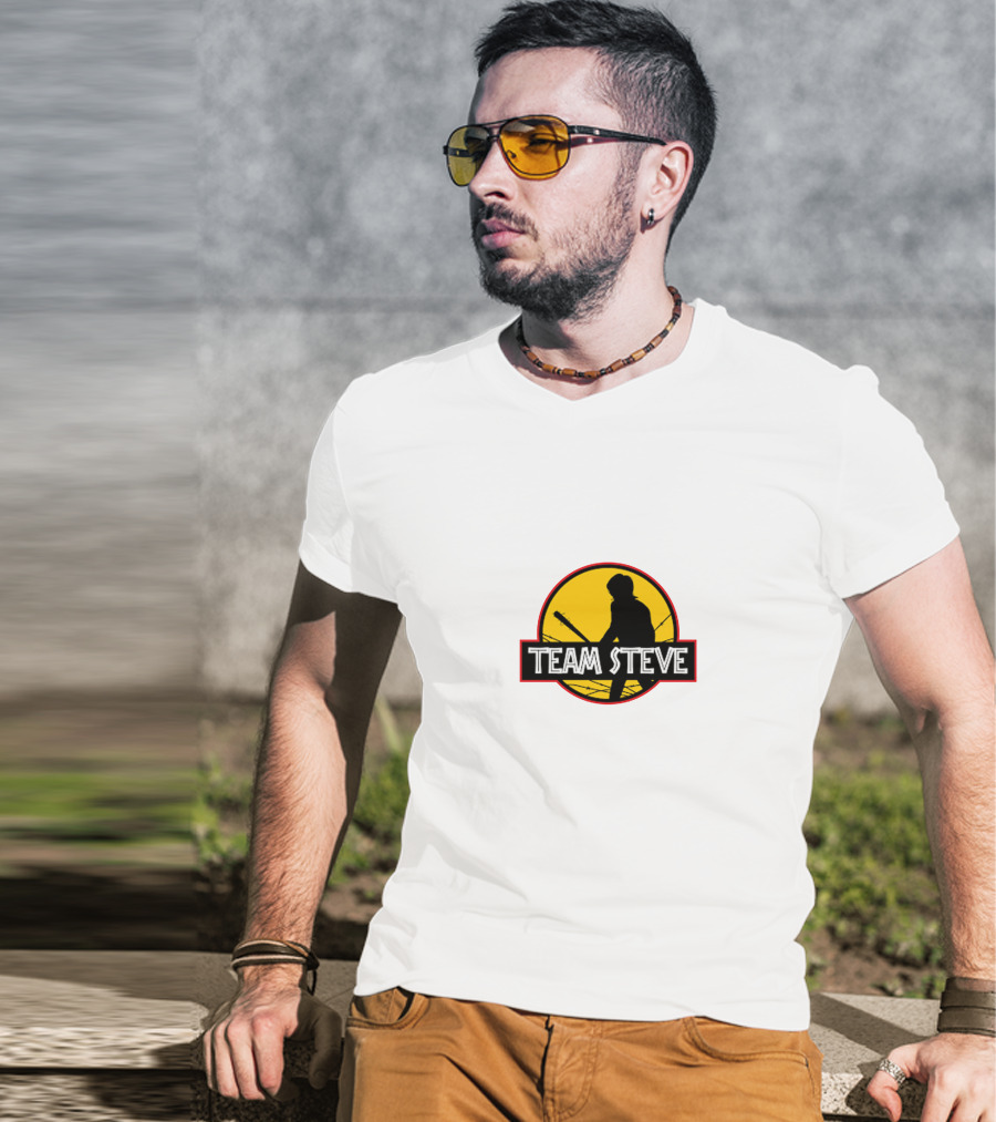 Team Steve Will Do It Jurassic T-Shirt