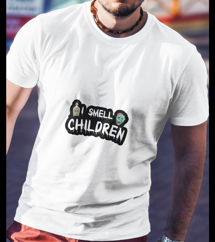 I Smell Children Hocus Pocus Potion Halloween Zombie T-Shirt