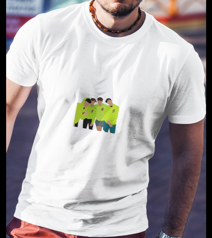 Bryce Hall Squad Neon Green T-Shirt