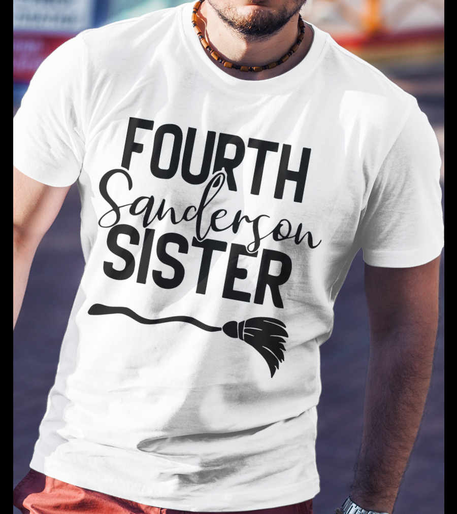 Fourth Sanderson Sister Broom T-Shirt