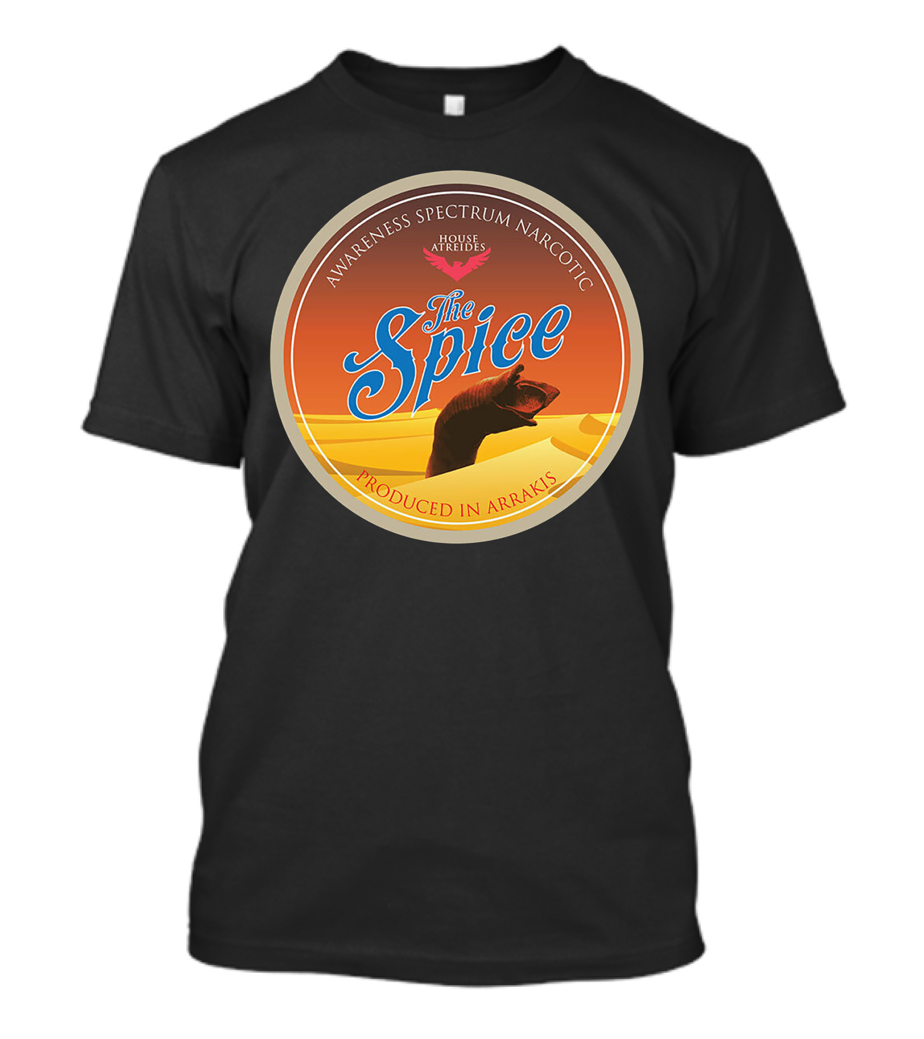 House Atreides The Spice Produced In Arrakis Awareness Spectrum Narcotic T-Shirt