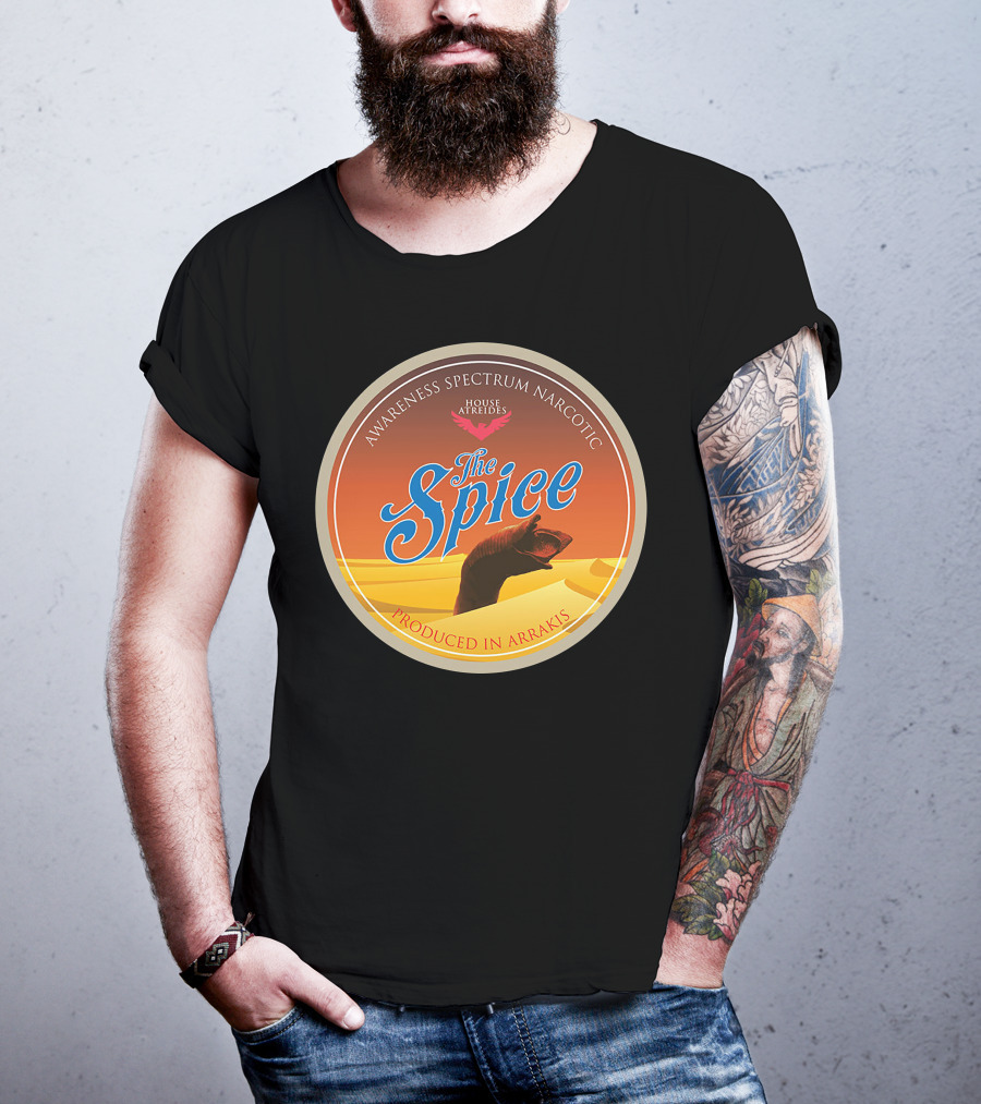 House Atreides The Spice Produced In Arrakis Awareness Spectrum Narcotic T-Shirt