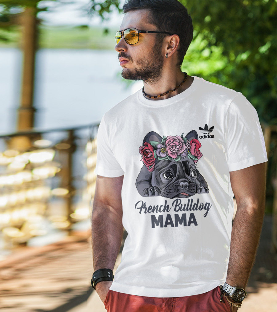 French Bulldog Mama Frenchie Puppy T-Shirt