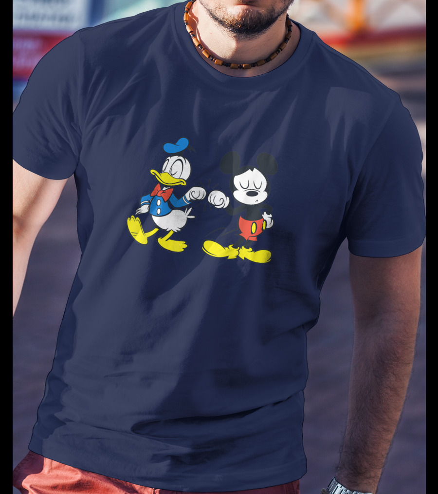 Disney Mickey Mouse Donald Duck Best Friends Forever Classic Icons T-Shirt
