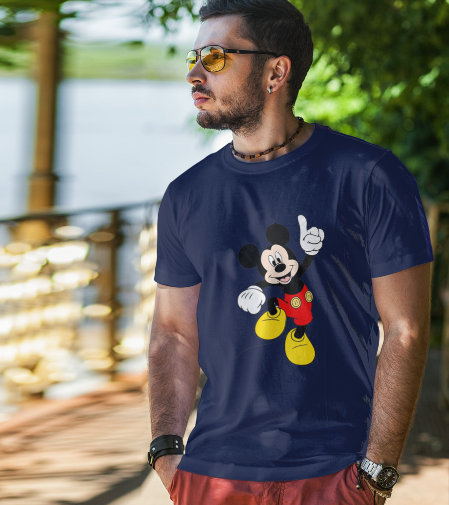Mickey Mouse I'm So Happy Classic Disney Character T-Shirt