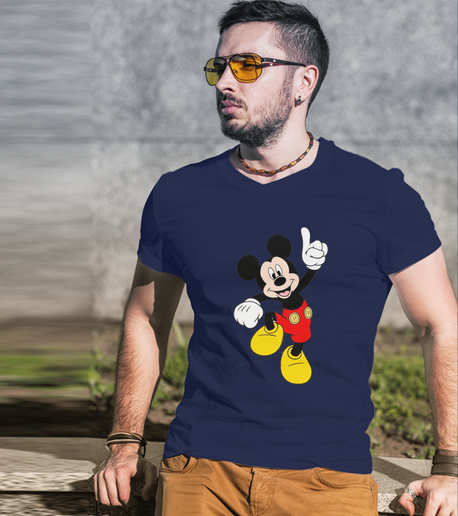 Mickey Mouse I'm So Happy Classic Disney Character T-Shirt