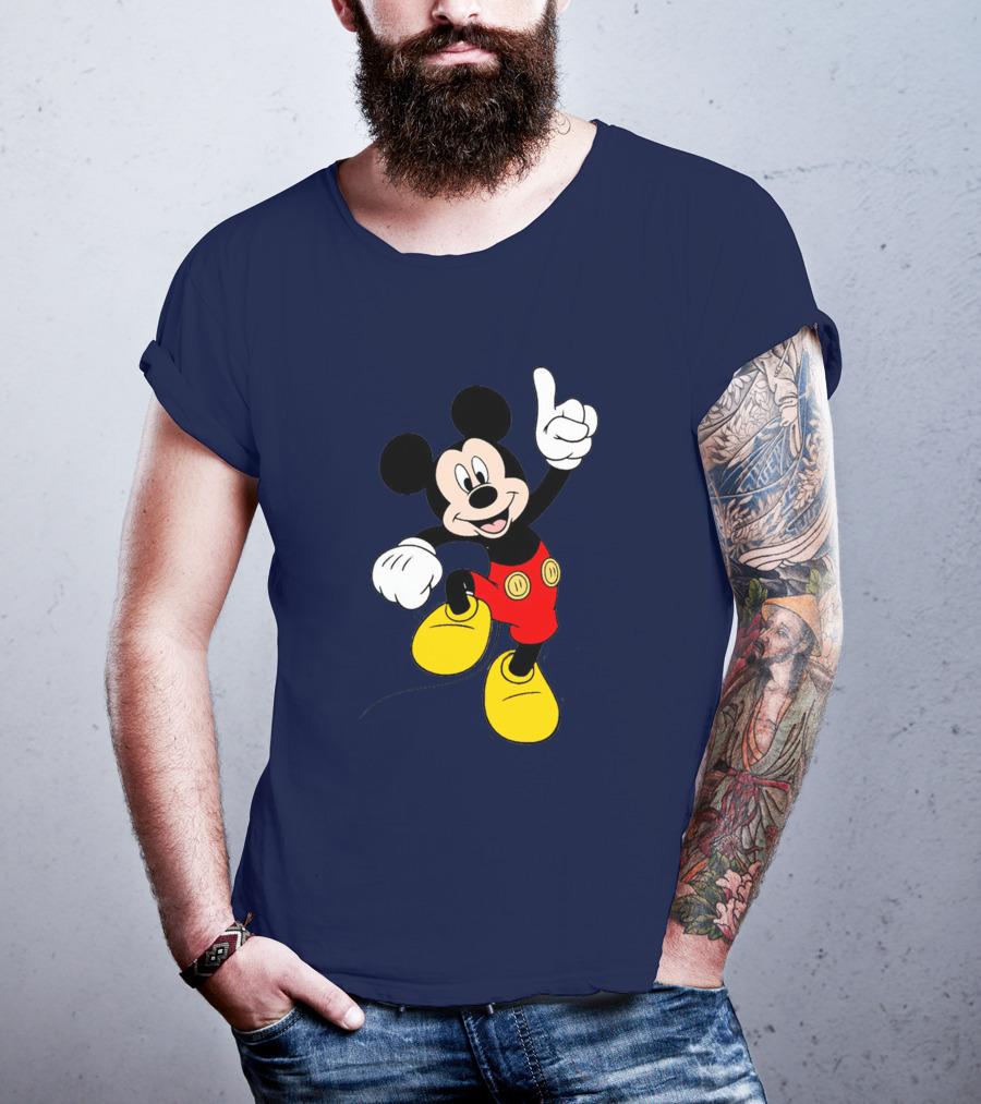 Mickey Mouse I'm So Happy Classic Disney Character T-Shirt
