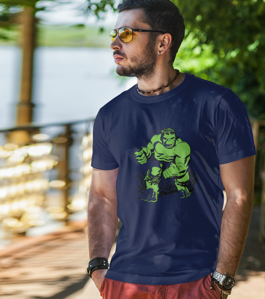 The Incredible Hulk Vintage Marvel Comic T-Shirt