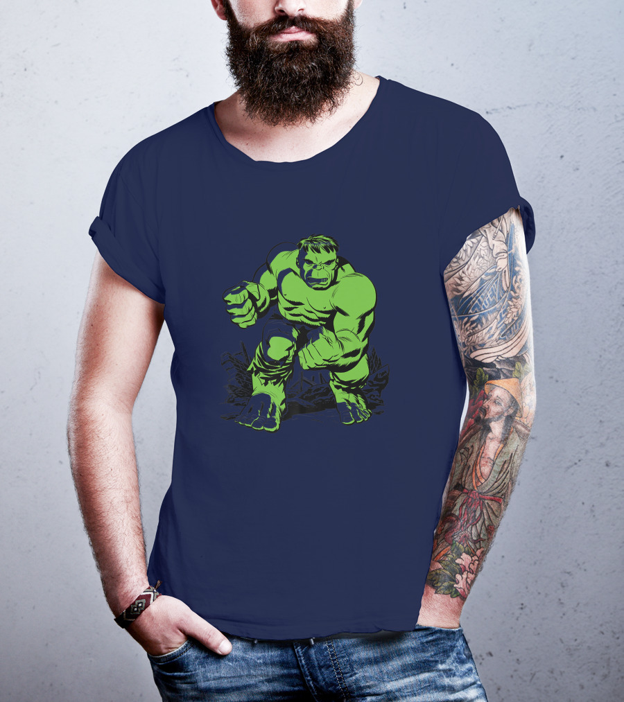 The Incredible Hulk Vintage Marvel Comic T-Shirt