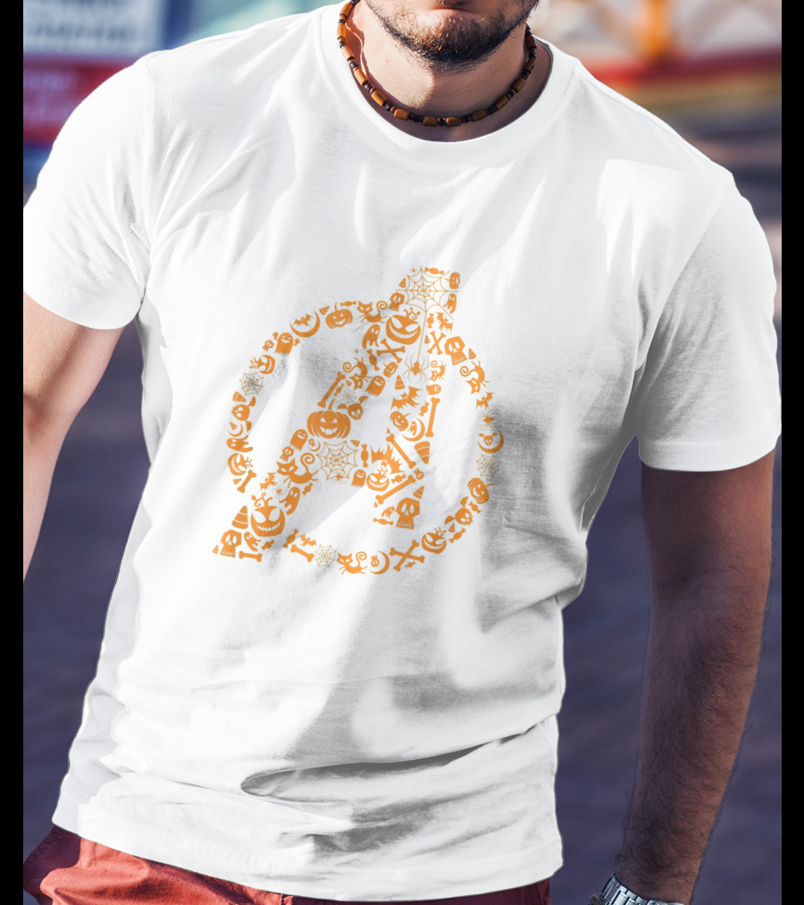 Halloween Jack-O'-Lantern Marvel Avengers A T-Shirt