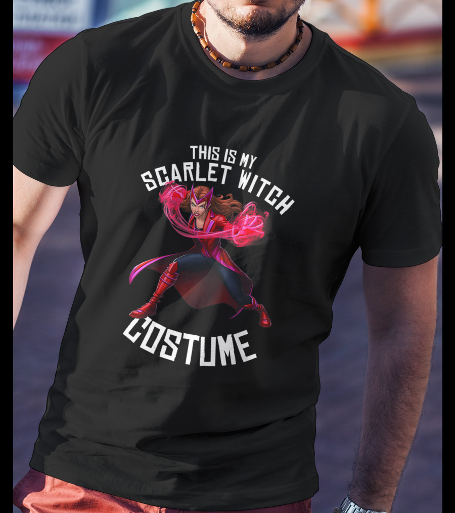 This Is My Scarlet Witch Costume Marvel Halloween T-Shirt