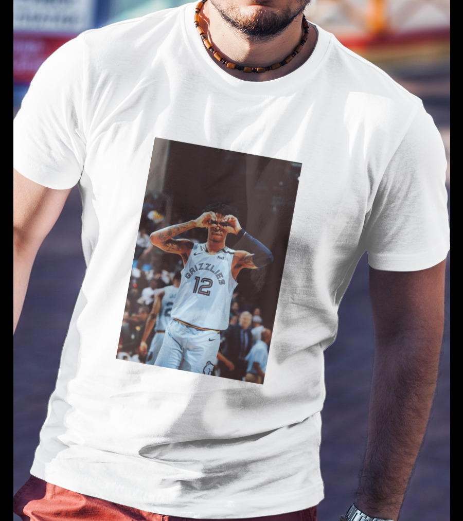 Ja Morant Grizzlies Number 12 T-Shirt