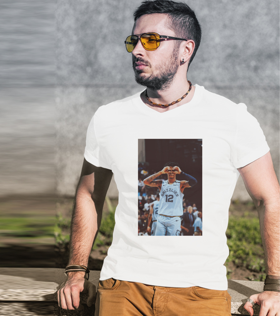 Ja Morant Grizzlies Number 12 T-Shirt