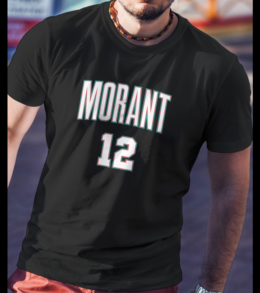 Ja Morant 12 Grizzlies Fan Gear T-Shirt