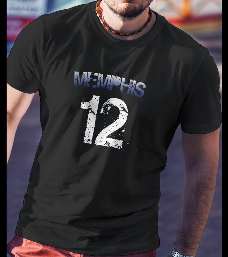 Memphis 12 Basketball Funny T-Shirt