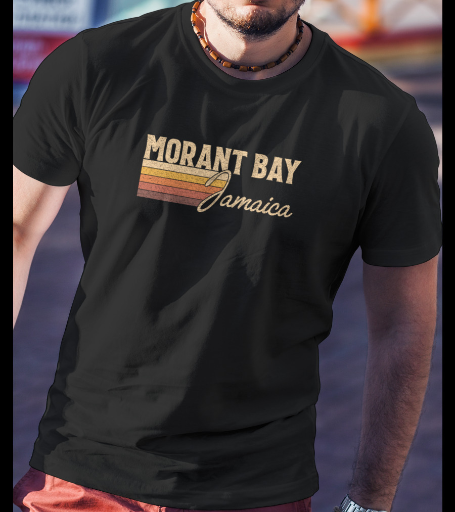 Morant Bay Jamaica Retro Vintage Funny T-Shirt