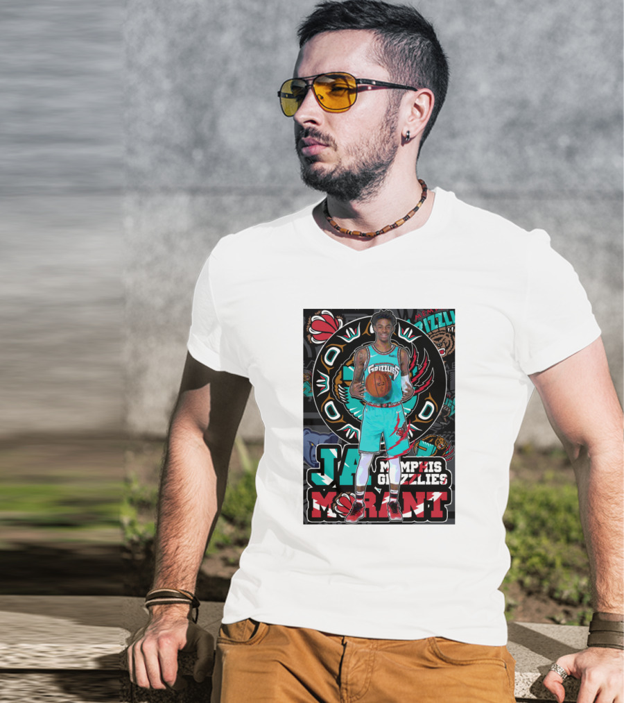 Ja Morant Memphis Grizzlies Rookie Sensation T-Shirt