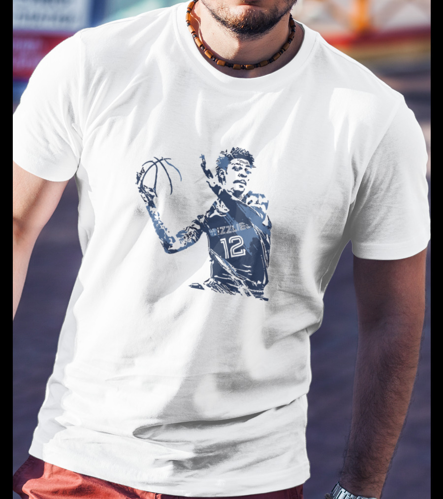 Grizzlies 12 Basketball Player T-Shirt