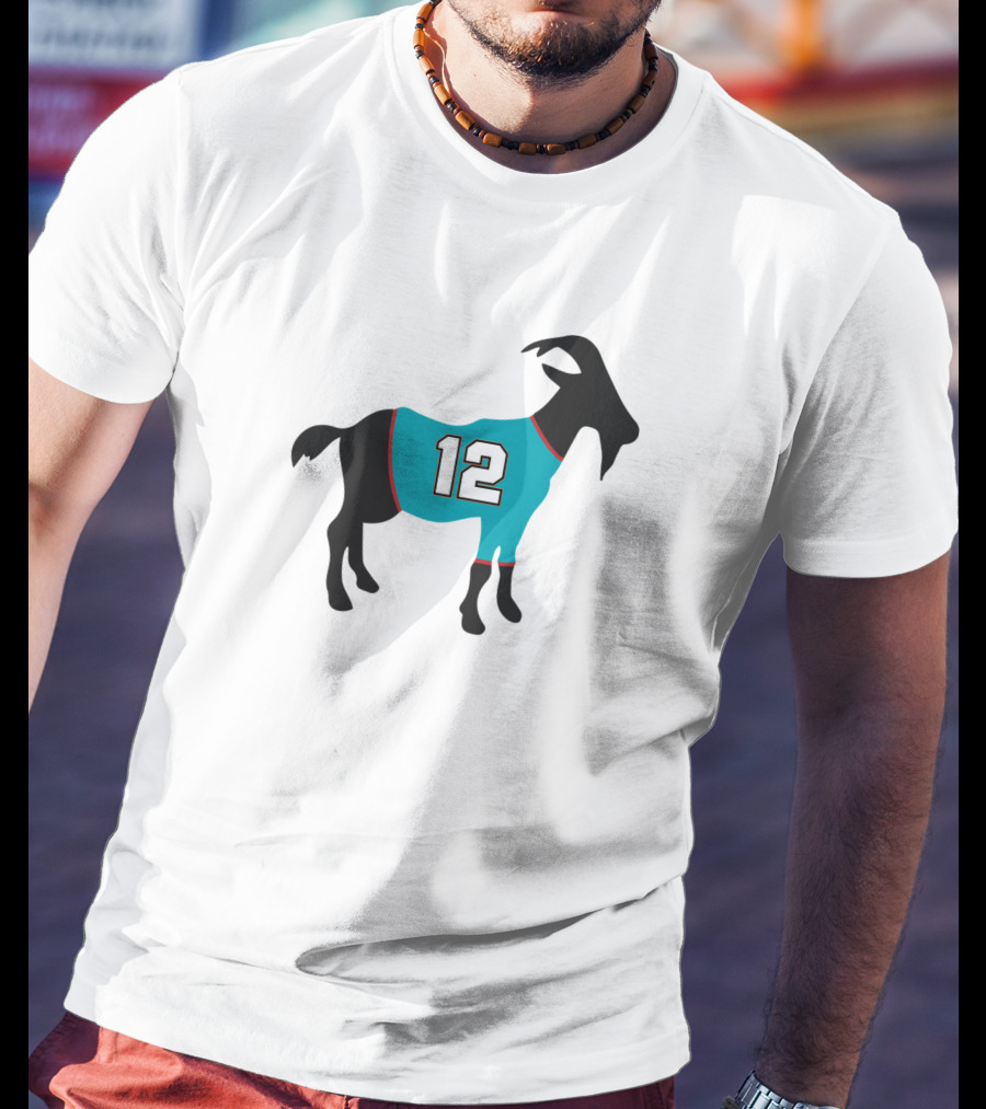 JA Morant GOAT Number 12 Jersey T-Shirt