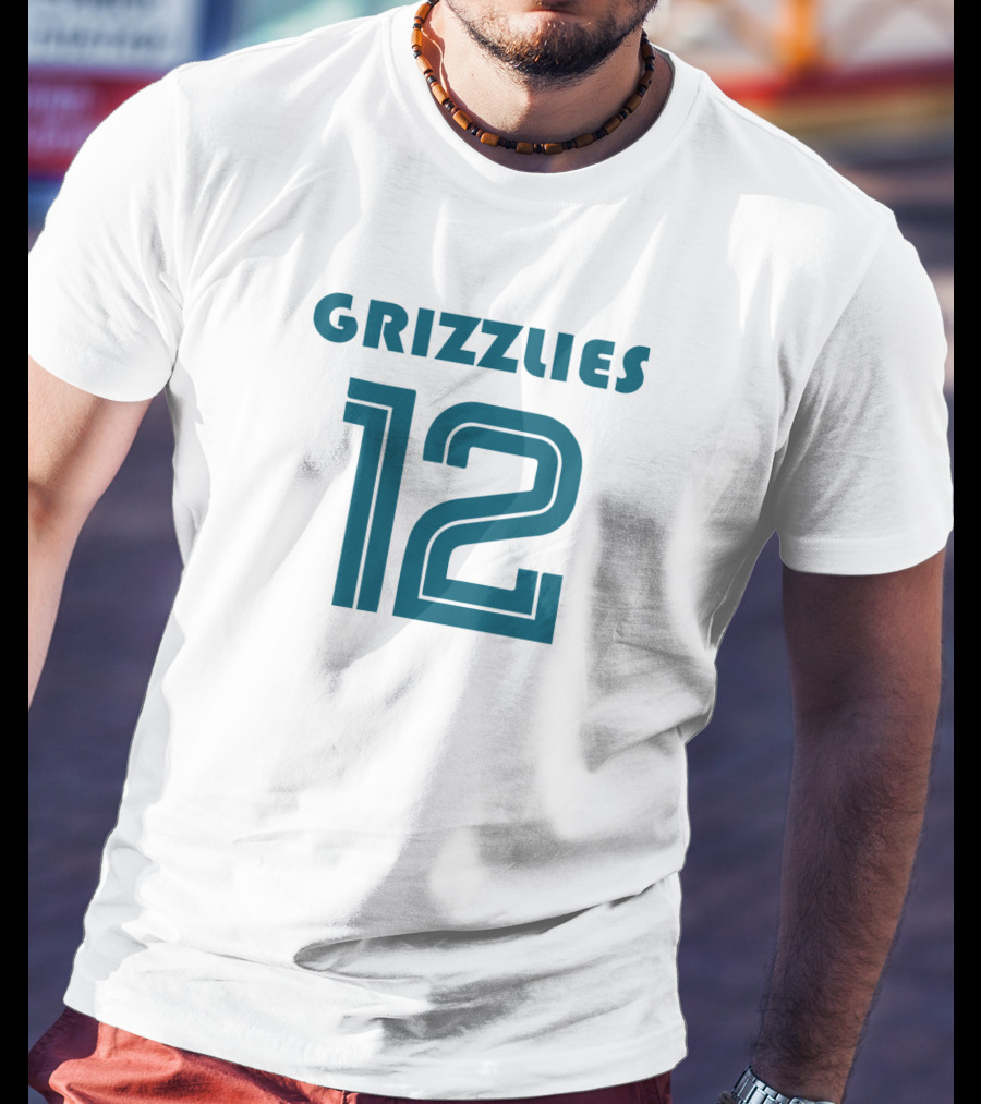 Grizzlies Number 12 Ja Morant Basketball Fun T-Shirt