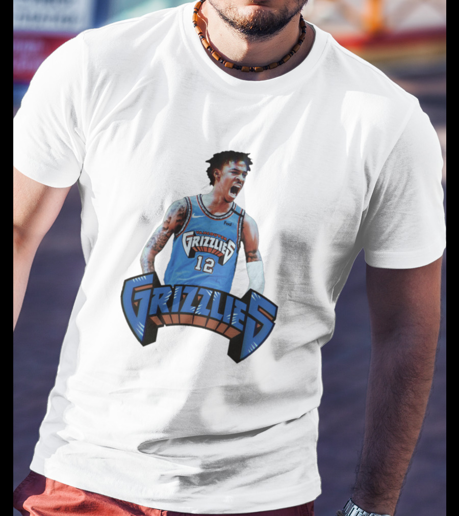 Funny Retro Feal Jamorant Grizzlies 12 Vancouver T-Shirt