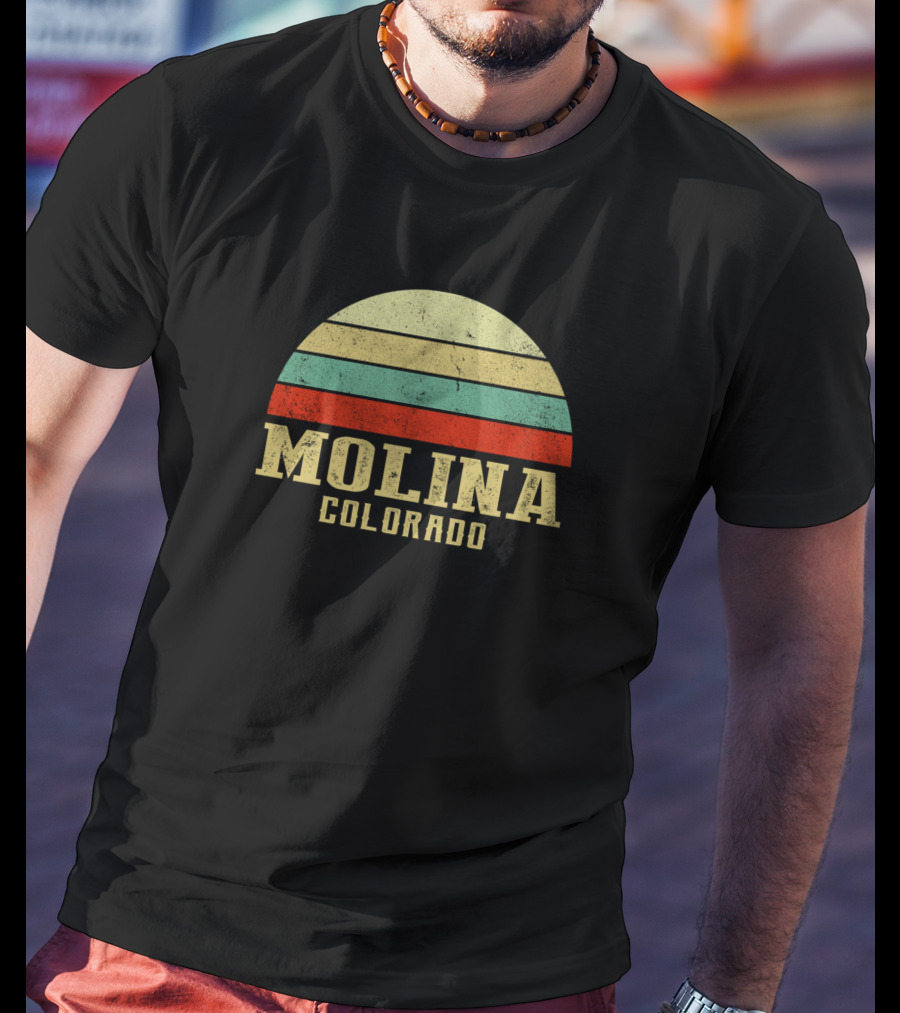 Molina Colorado Retro Vintage Sunset T-Shirt