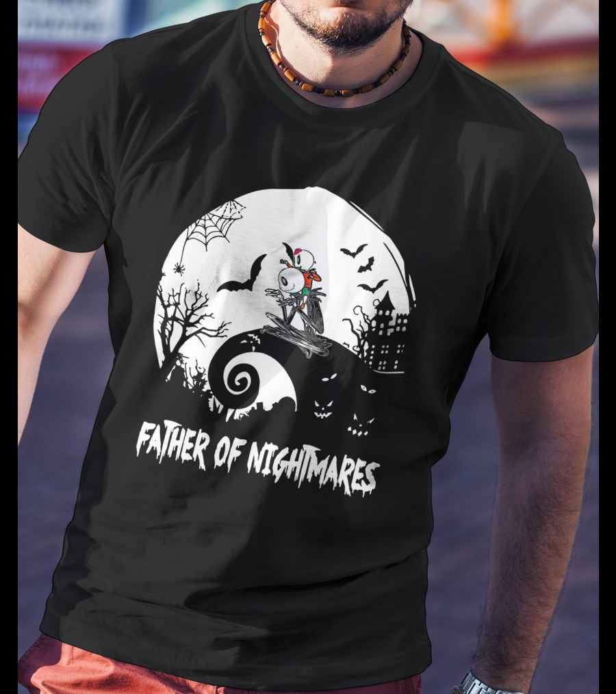 Father Of Nightmares Halloween Scene T-Shirt