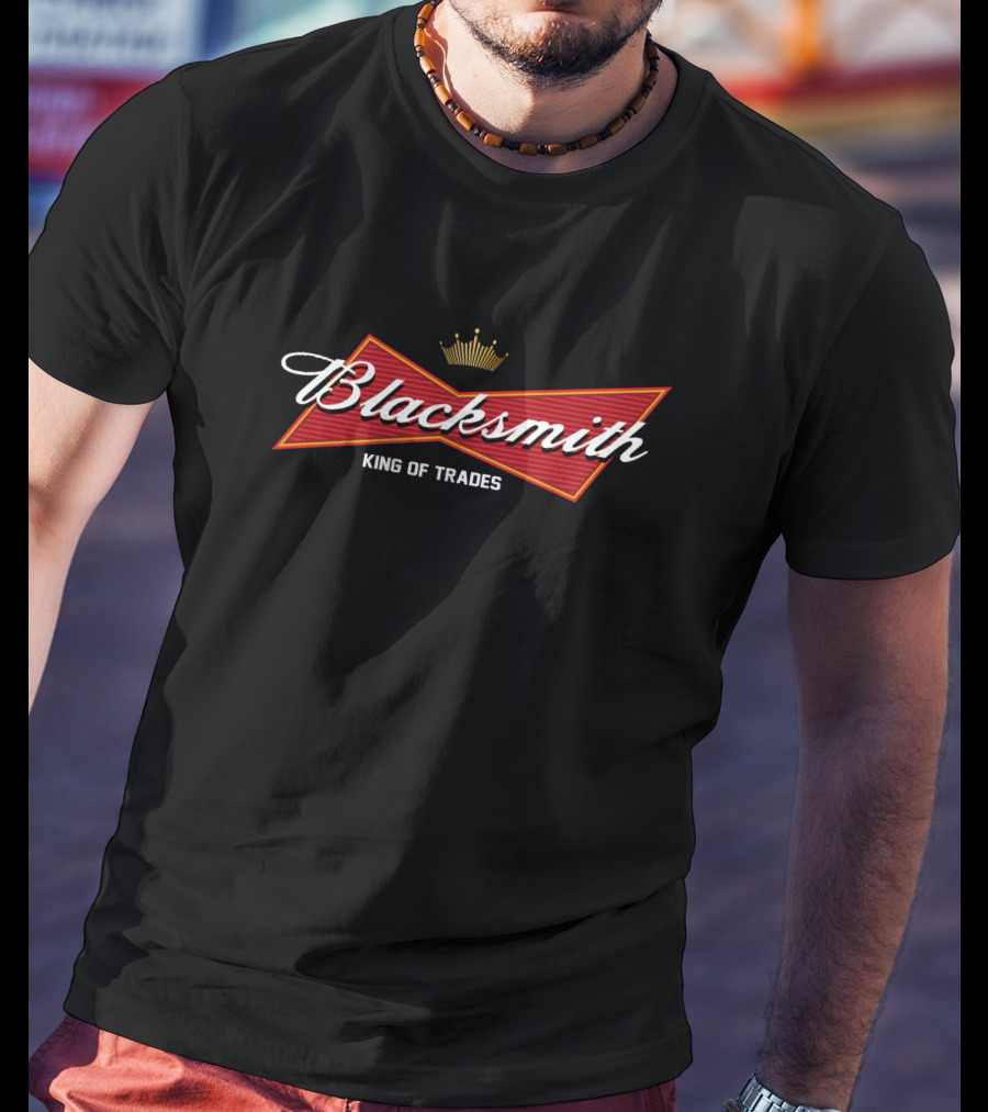Blacksmith King Of Trades Crown T-Shirt
