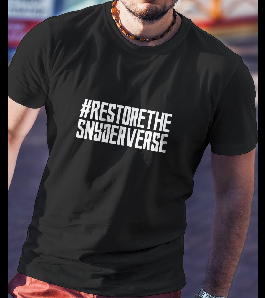 #Restorethesnyderverse Movement For Zack Snyder Fans T-Shirt