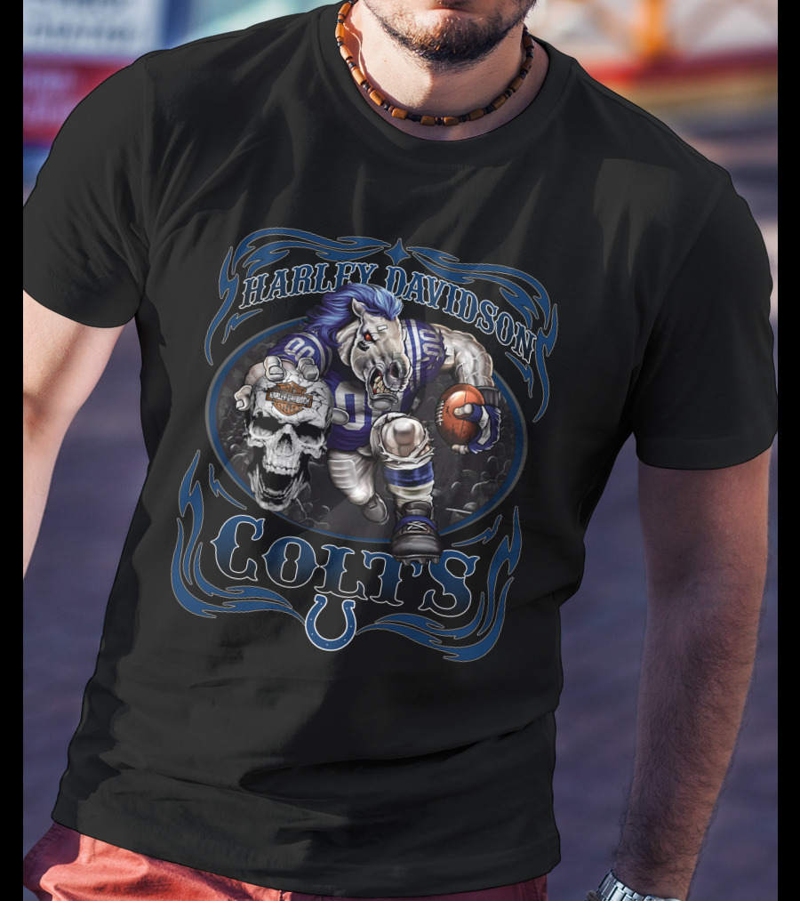 Harley Davidson Indianapolis Colts T-Shirt