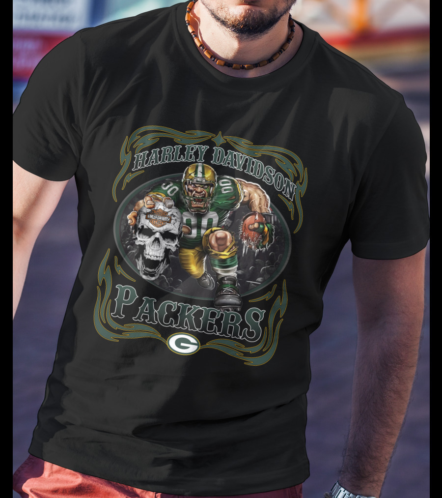Harley Davidson Packers T-Shirt