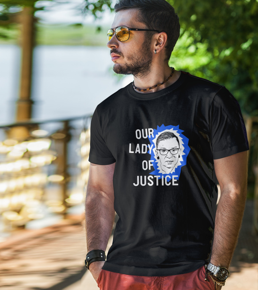 Our Lady Of Justice Ginsburg T-Shirt
