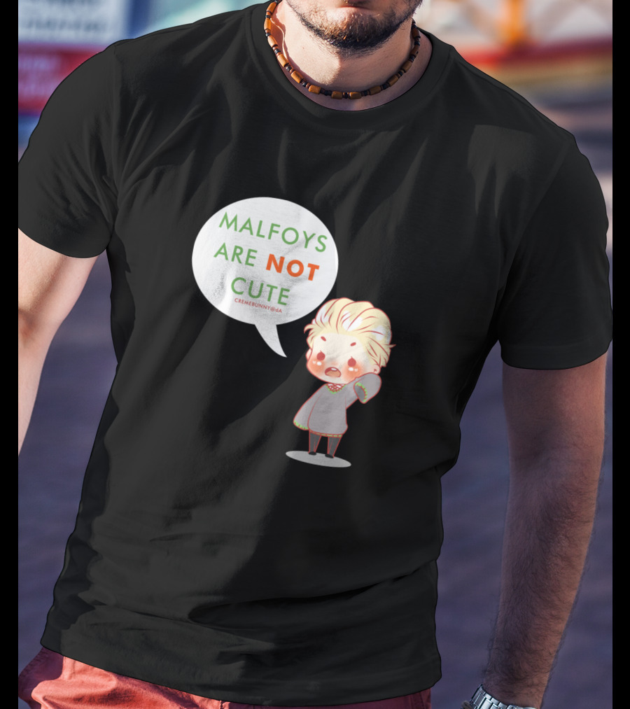 Draco Malfoy Chibi Malfoys Are Not Cute T-Shirt