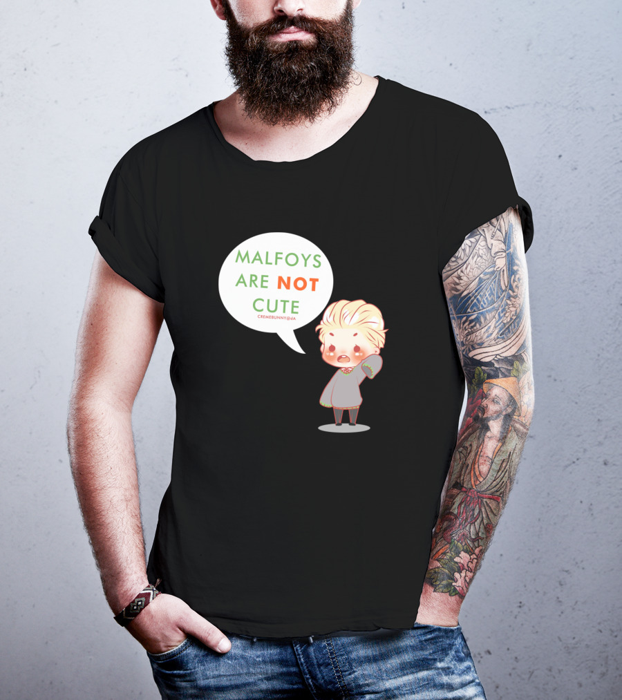 Draco Malfoy Chibi Malfoys Are Not Cute T-Shirt
