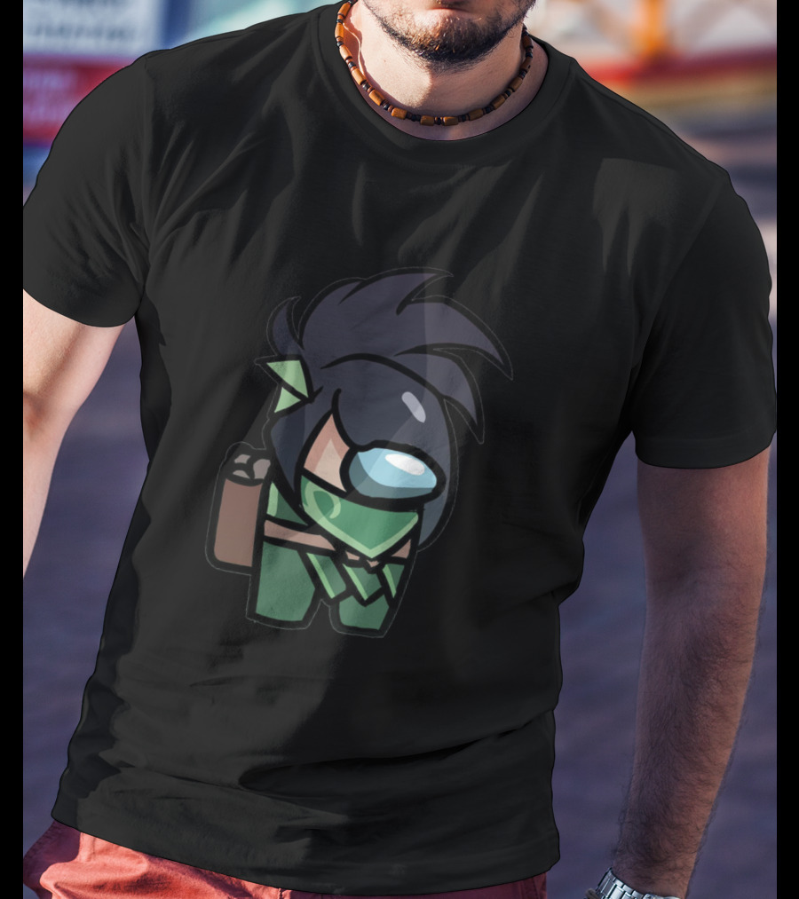 Among Us Akali Crossover League Of Legends Crewmate Character T-Shirt