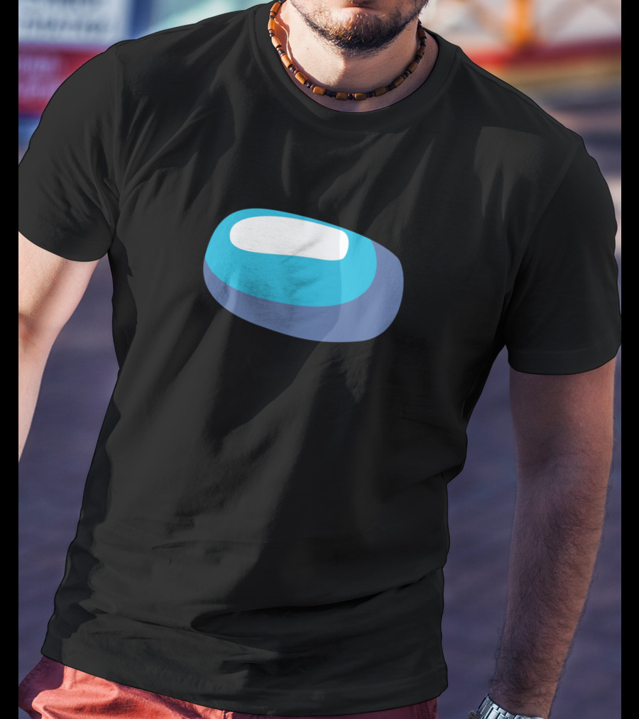 Among Us Crewmate Icon Large Visor T-Shirt