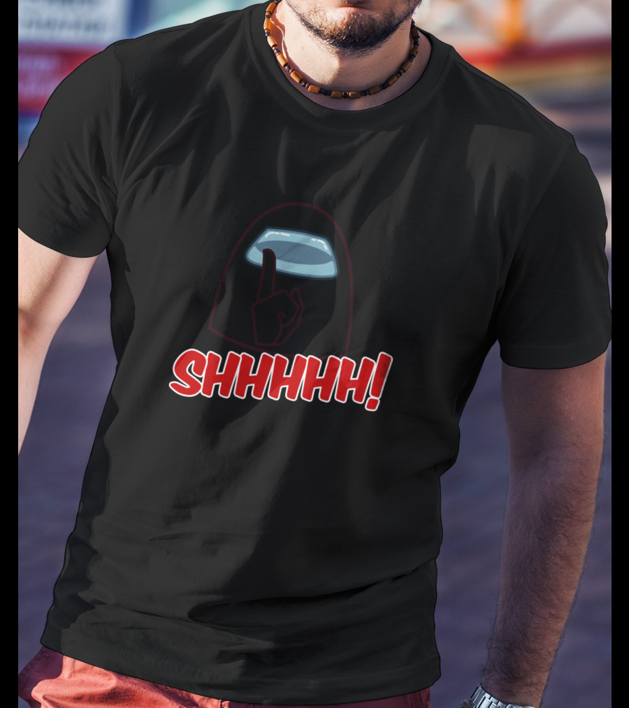 Among Us Shhhhh Camiseta T-Shirt