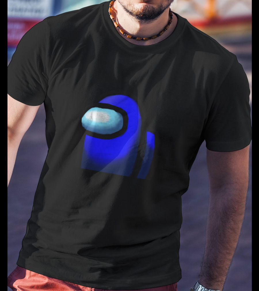 Among Us Crewmate Blue Character T-Shirt