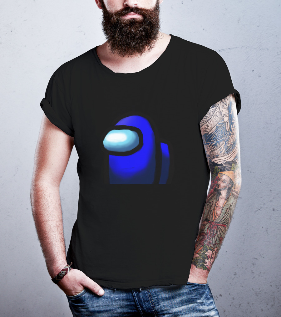 Among Us Crewmate Blue Character T-Shirt