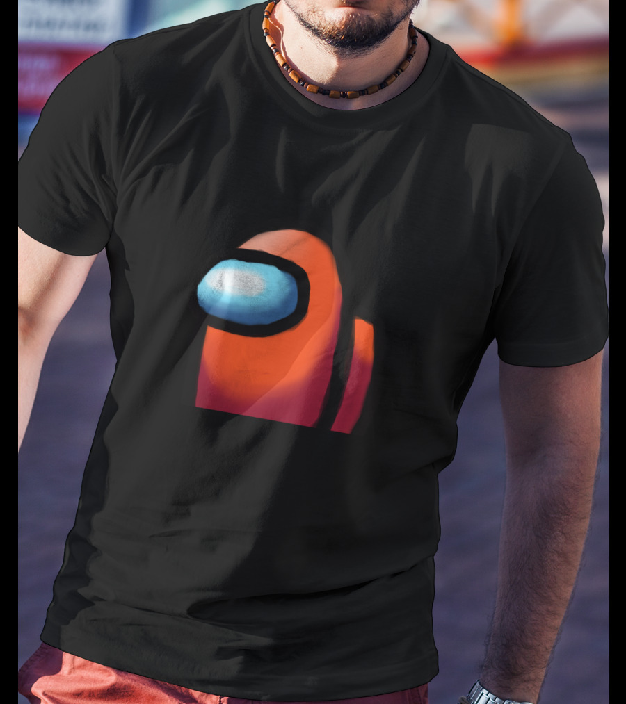 Among Us Crewmate Orange Character T-Shirt