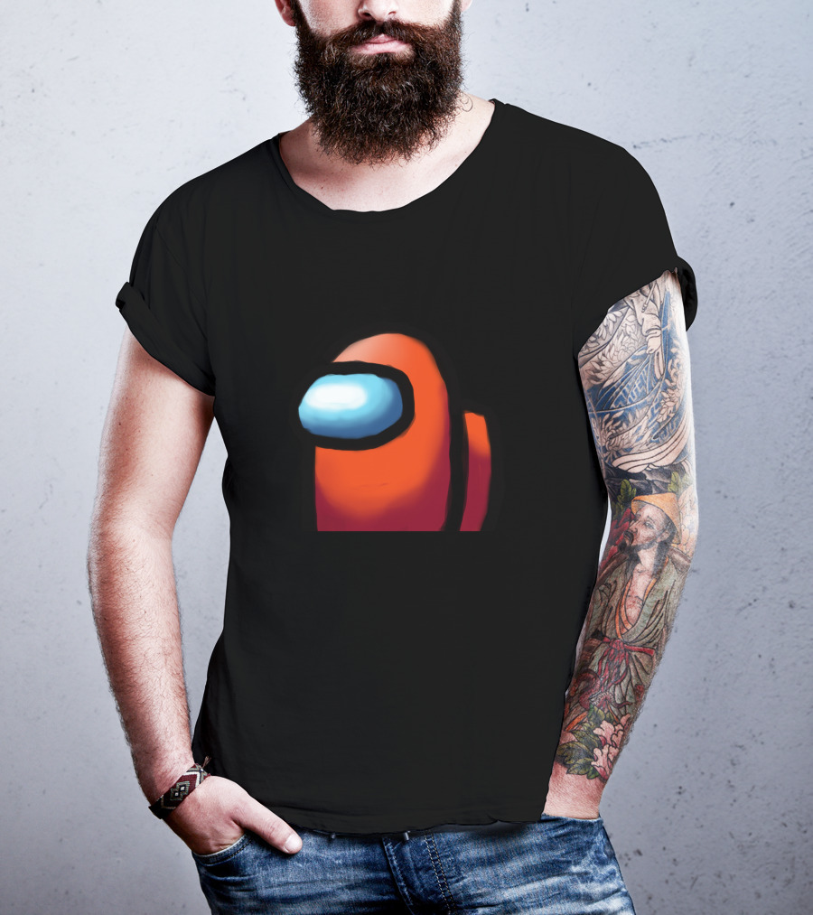 Among Us Crewmate Orange Character T-Shirt