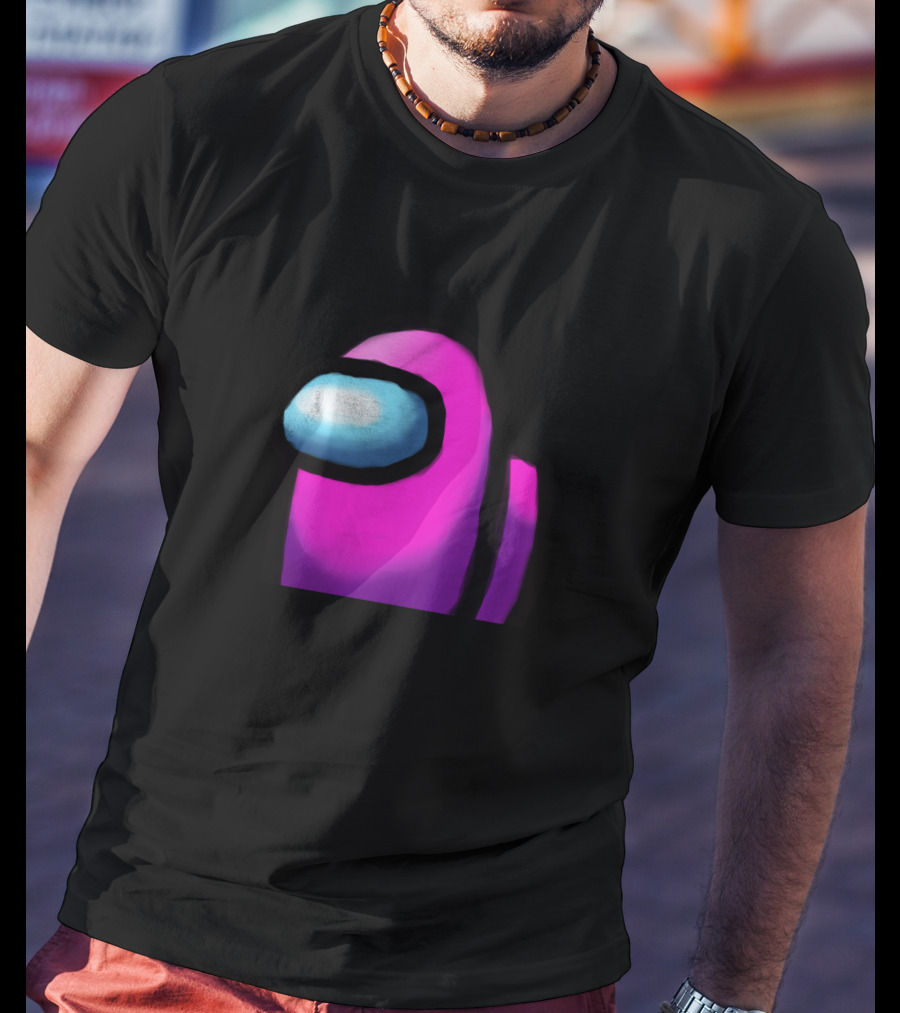 Among Us Pink Crewmate Character T-Shirt