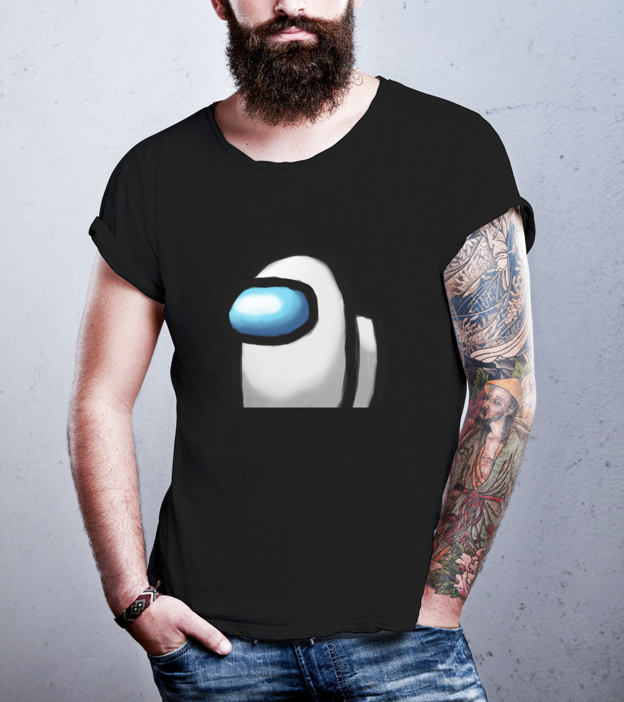 Among Us White Crewmate T-Shirt