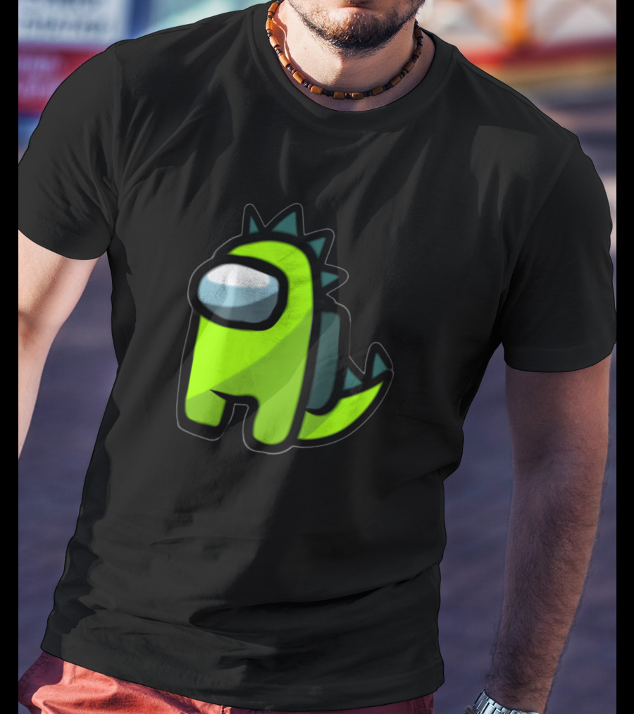 Among Us Crewmate Dinosaur Costume T-Shirt