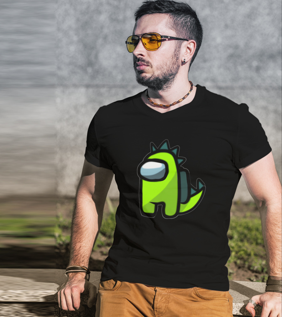 Among Us Crewmate Dinosaur Costume T-Shirt