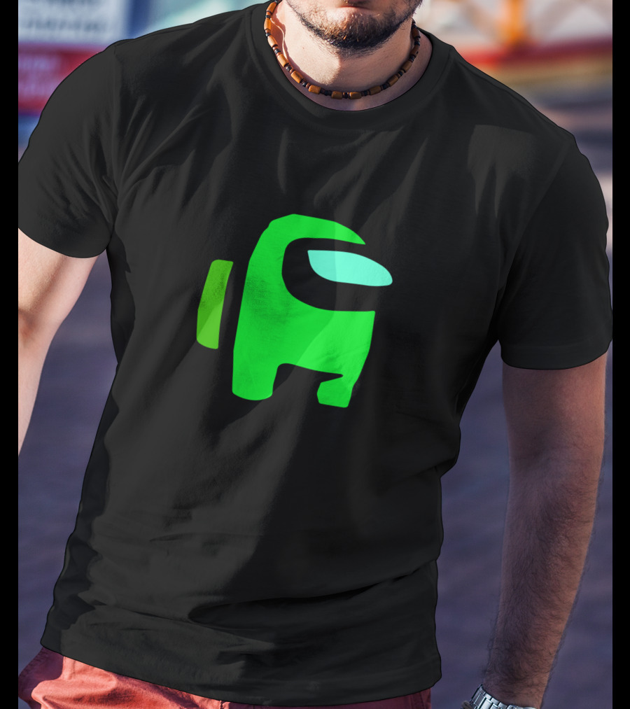 Among Us Crewmate Character Green T-Shirt